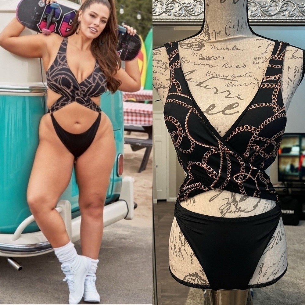 Ashley Graham X Notorious Monokini Swimsuit Size 4